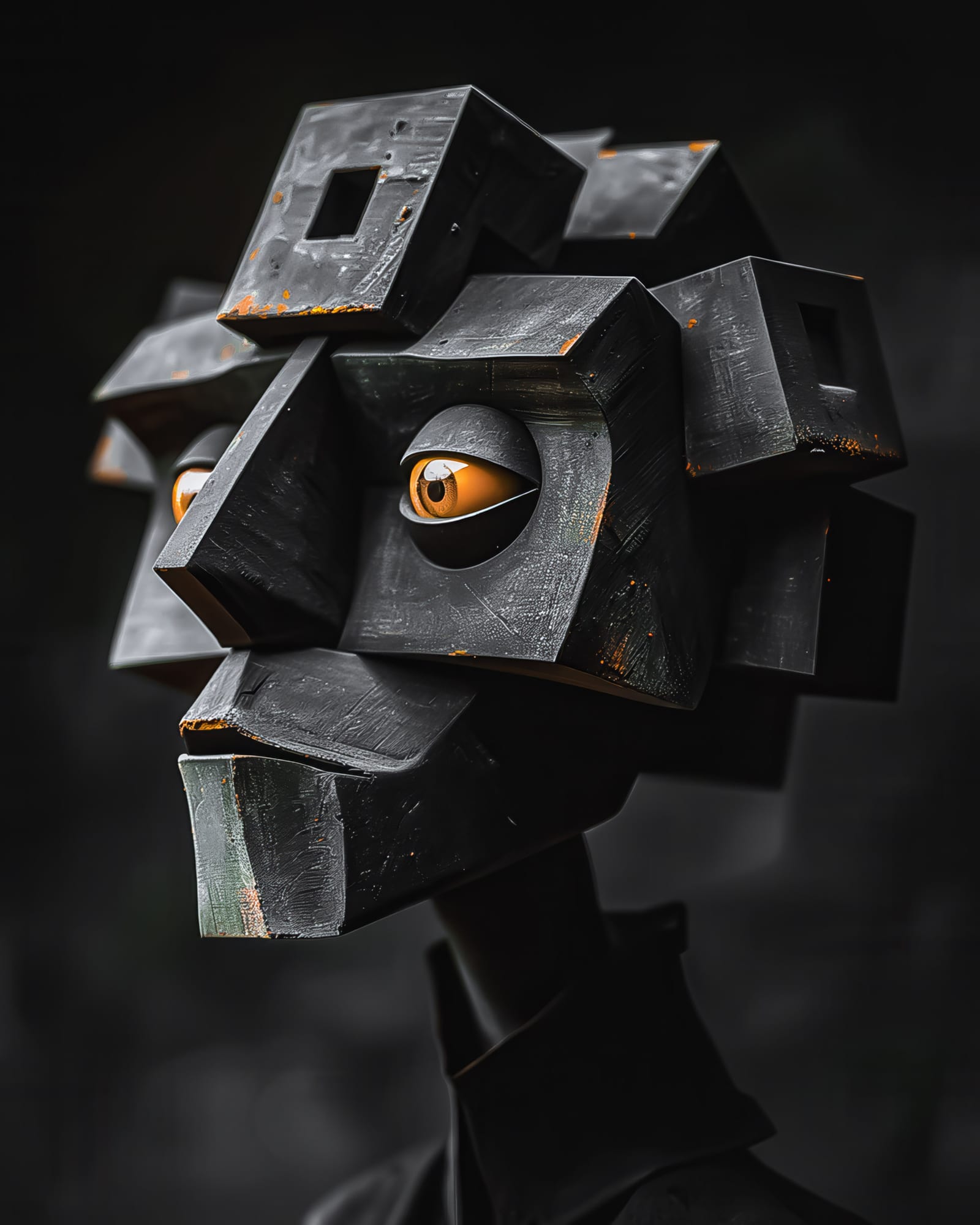"Cubism meets modern irony"