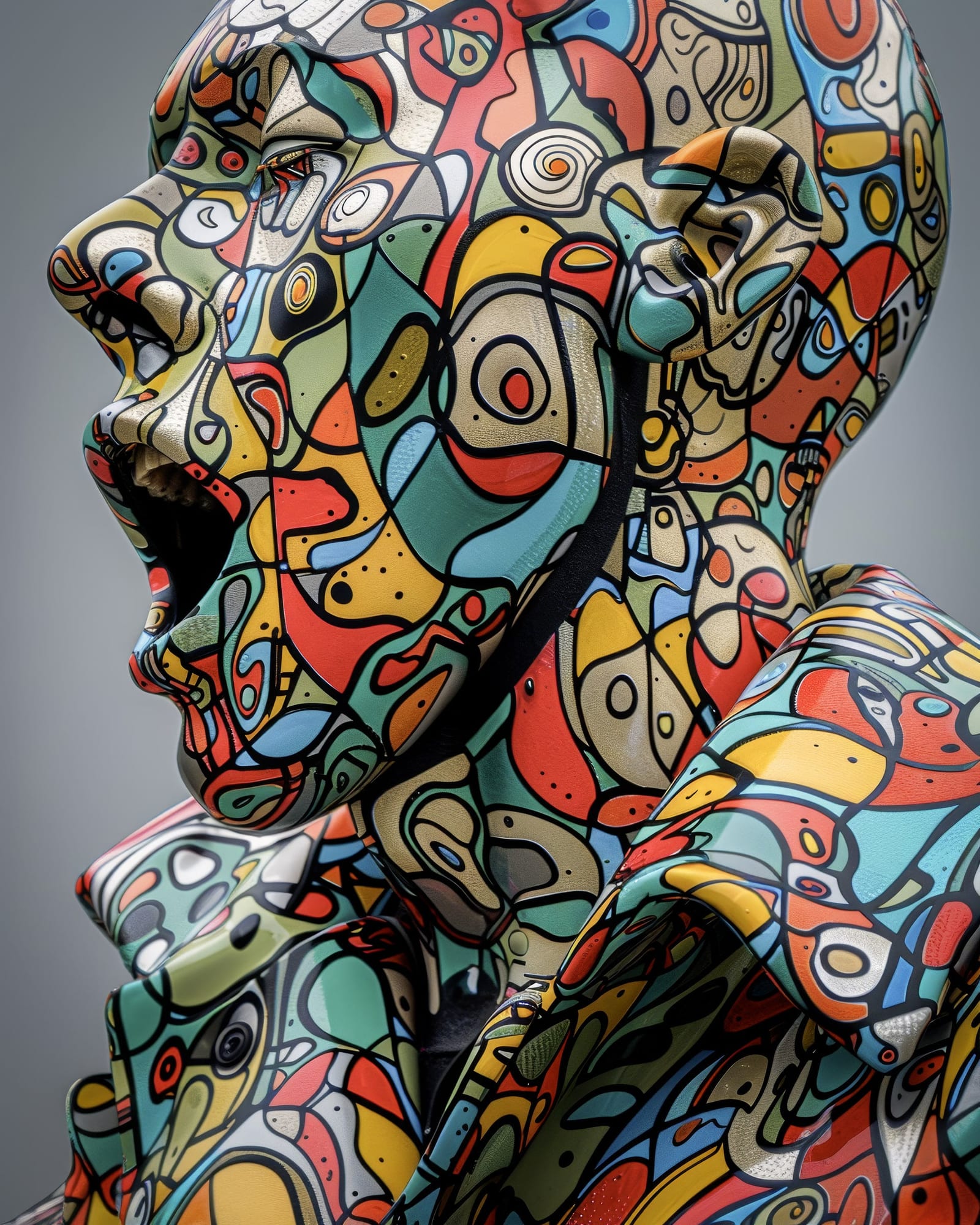 "Mosaic Faces"