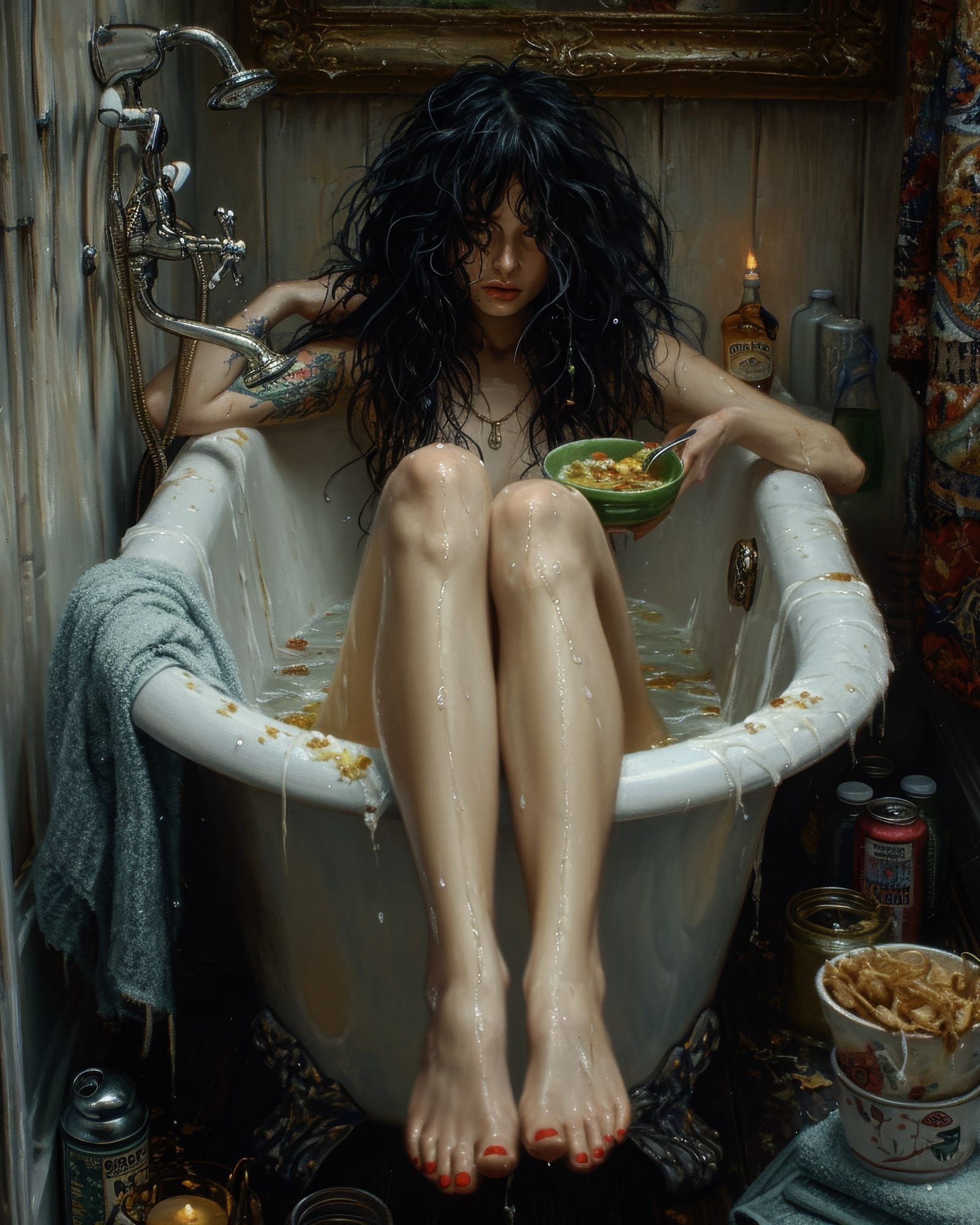"Soak and Snack"